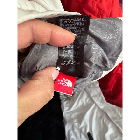 The north face hyvent 550 fur trimmed hooded jacket/coat parka sz small - Picture 7 of 8